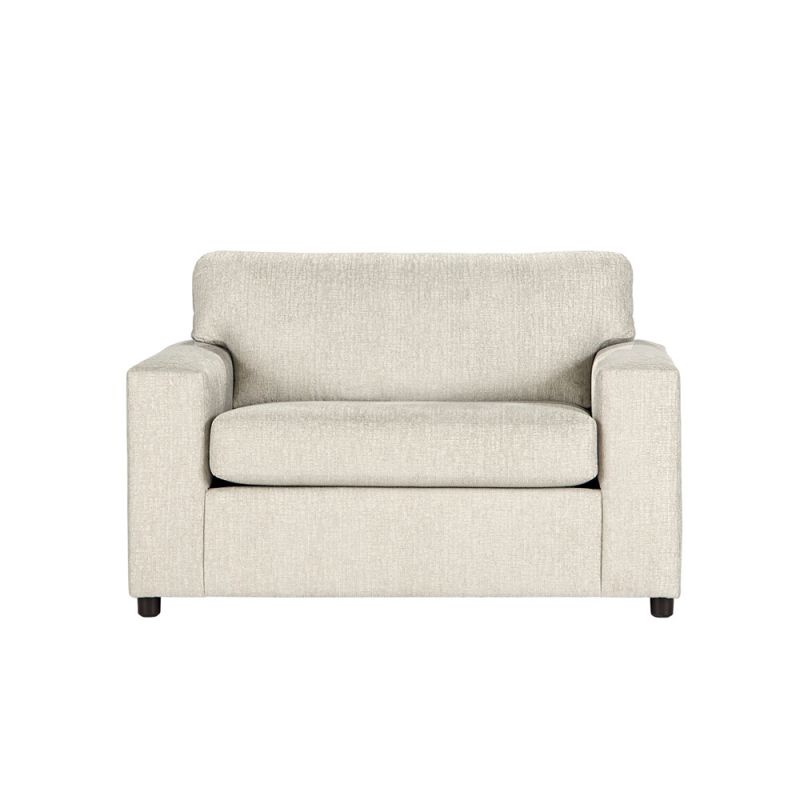 New Classic Furniture - Kylo Cuddle Chair-Chiffon Natural - U1261-10-NAT