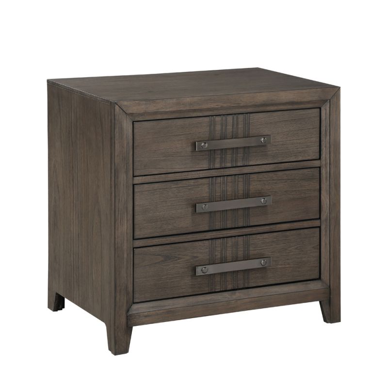 New Classic Furniture - Landon Nightstand-Walnut - B6001-040