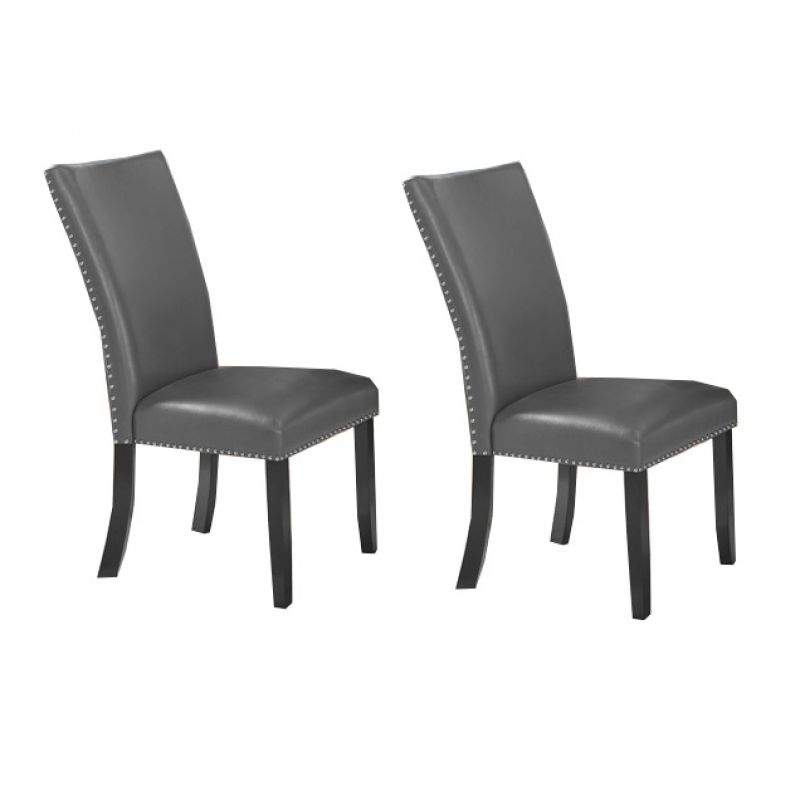 New Classic Furniture - Lyra Dining Chair (Set of 2)-Gray - D3765-20