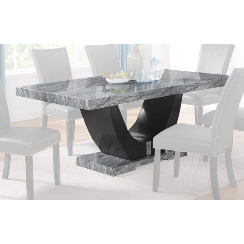 New Classic Furniture - Lyra Dining Table - Top & Base - 40-3765-T