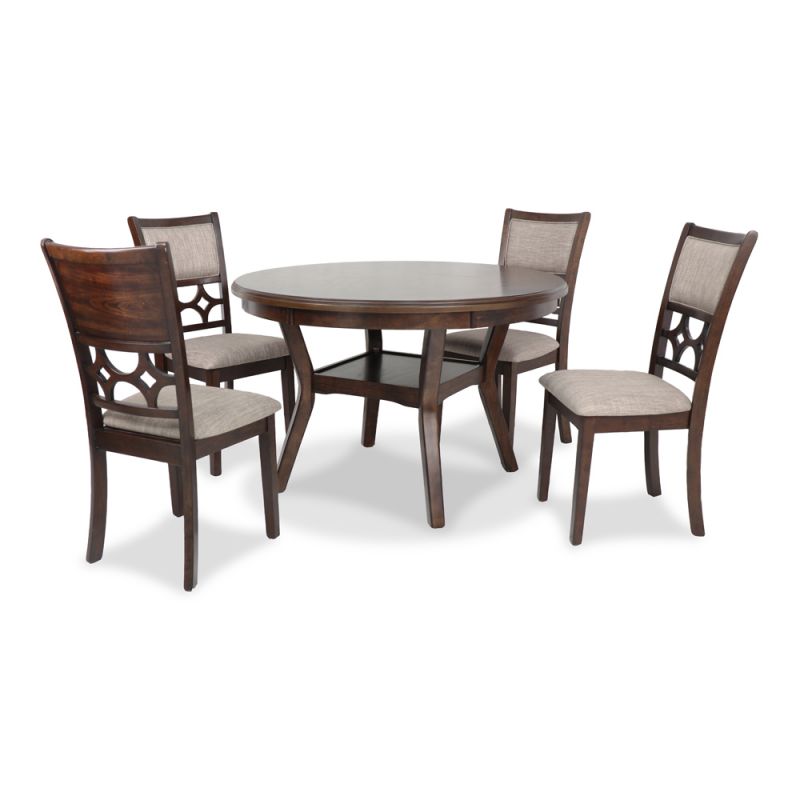 New Classic Furniture - Mitchell 5 Pc Dining Set-Cherry - D1763-50S-CHY