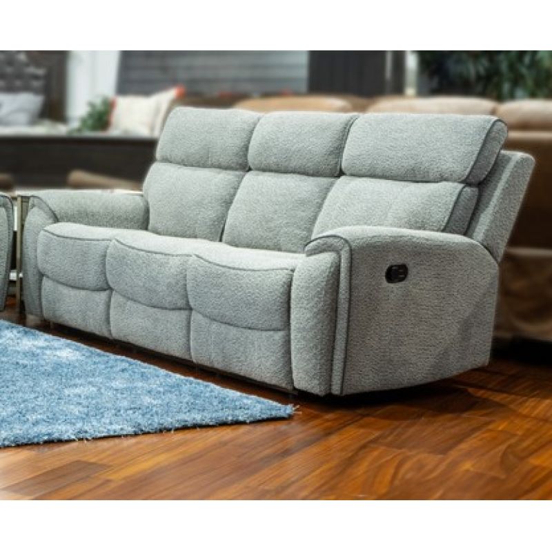 New Classic Furniture - Omni  Sofa W/Dual Recliner-Gray - U2552-30-GRY