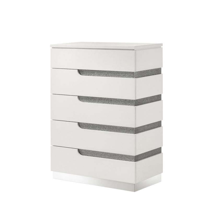 New Classic Furniture - Paradox Chest-White - B69-070