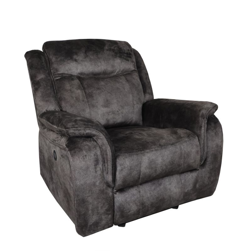 New Classic Furniture - Park City Glider Recliner W/Pwr Fr-Slate - U456-13P1-SGY