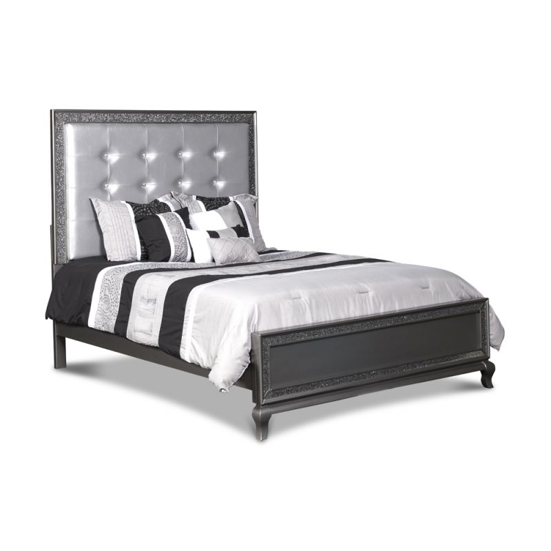 New Classic Furniture - Park Imperial Queen Bed -Pewter - 00-0931P-300