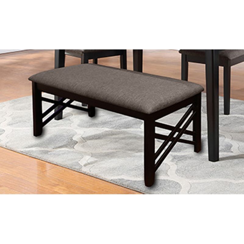 New Classic Furniture - Potomac Dining Bench-Brown/Black - D4832B-25