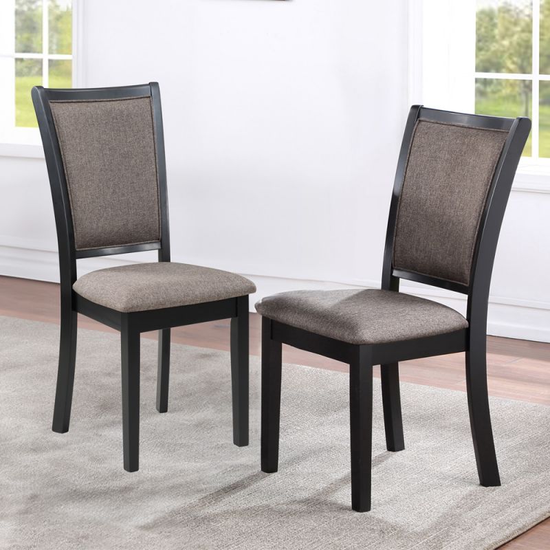 New Classic Furniture - Potomac Dining Chair Black  (Set of 2) - D4832B-20