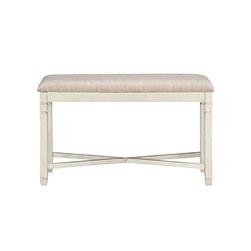 New Classic Furniture - Prairie Point Counter Backless Bench-Cottage White - D058W-26