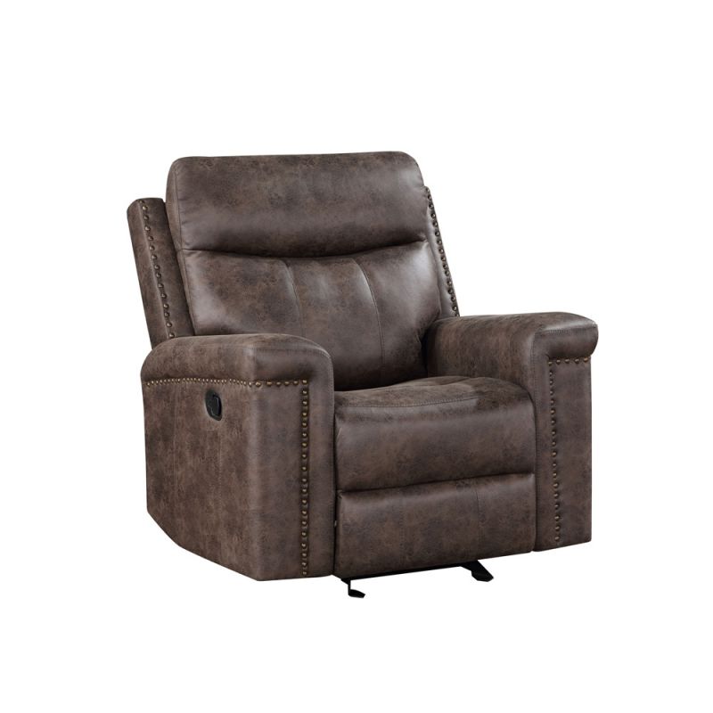 New Classic Furniture - Quade Glider Recliner-Mocha - U1798-13-MCH