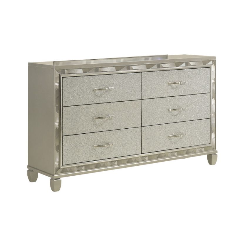 New Classic Furniture - Radiance Dresser-Silver - B976S-050