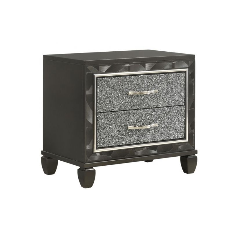 New Classic Furniture - Radiance Nightstand-Black Pearl - B976K-040