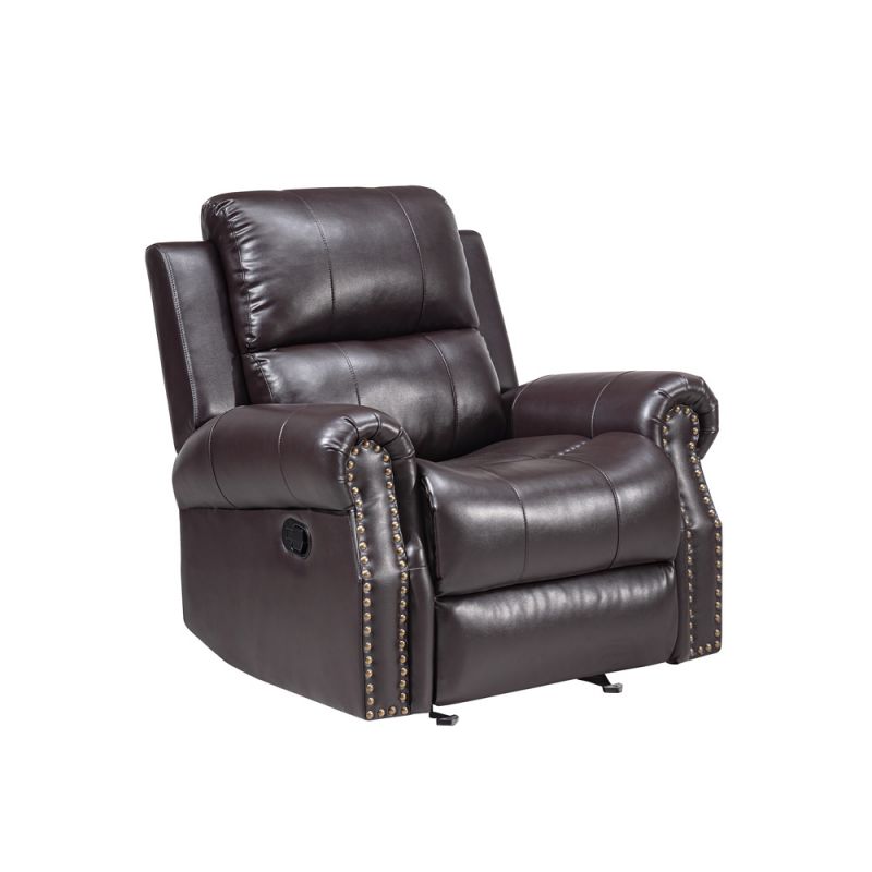 New Classic Furniture - Sierra Glider Recliner-Brown - U9021-13-BRN