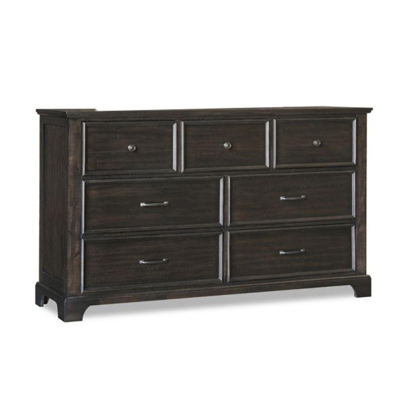 New Classic Furniture - Stafford County Dresser-Walnut - B322-050