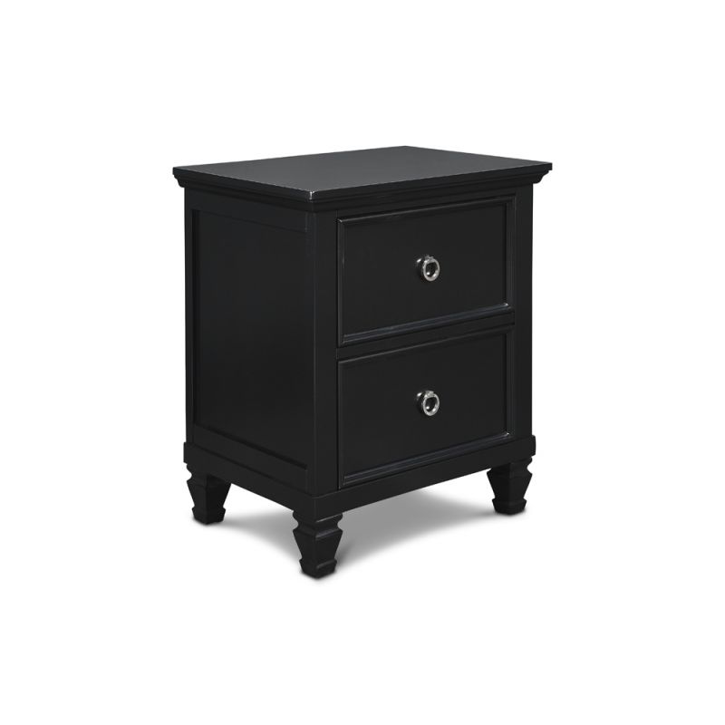 New Classic Furniture - Tamarack Nightstand- Black - BB044B-040