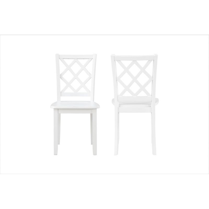 New Classic Furniture - Trellis Dining Chair (Set of 2)-White - D5030-20-WHT