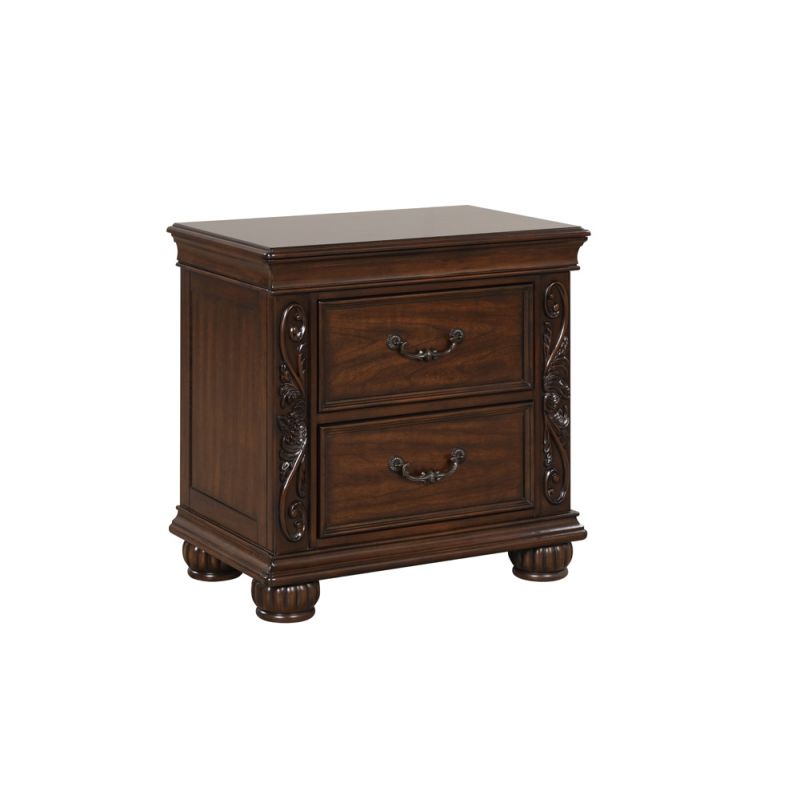 New Classic Furniture - Vienna Nightstand-Cherry - B5007-040