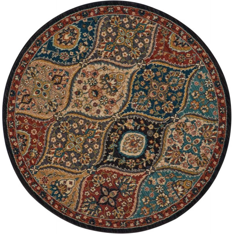 Nourison - 2020 NR203 5' x Round Area Rug - NR203-99446363695 - CLOSEOUT