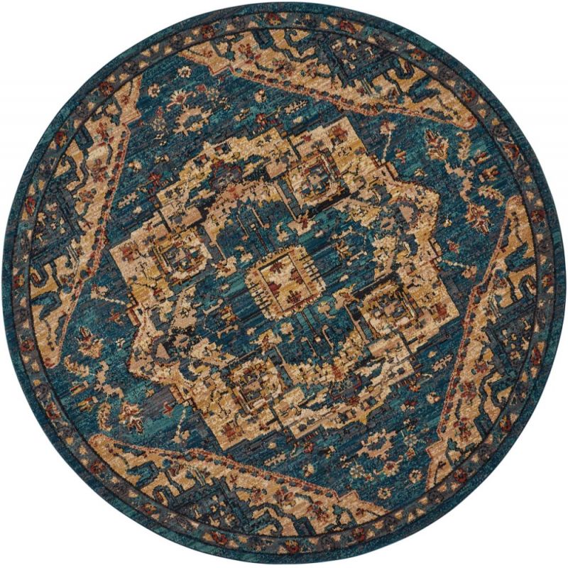 Nourison - 2020 NR206 5' x Round Area Rug - NR206-99446363787_CLOSEOUT