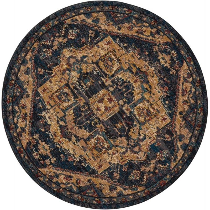 Nourison - 2020 NR206 5' x Round Area Rug - NR206-99446363770 - CLOSEOUT