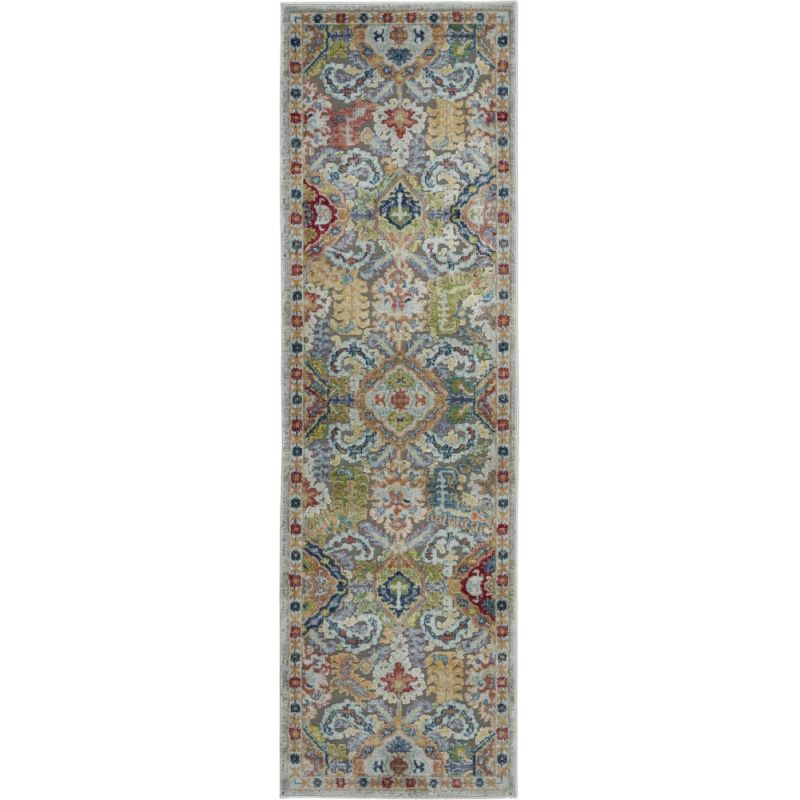 Nourison - Ankara Global ANR12 Bone Multicolor 2'4