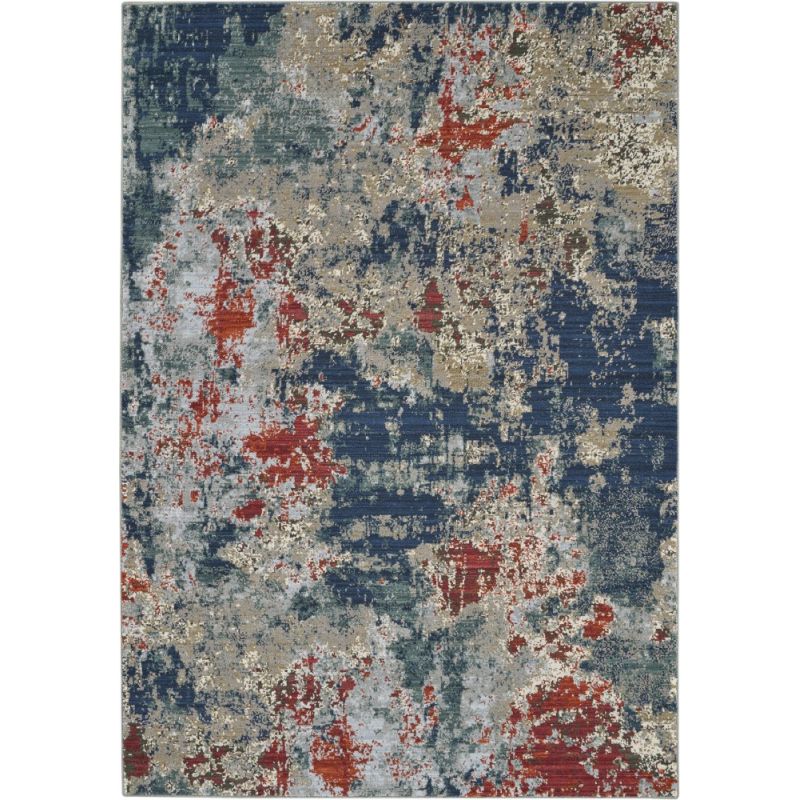 Nourison - Artworks ATW01 Blue and Red 5'6