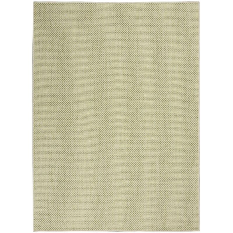 Nourison - Courtyard Area Rug - 5' x 7' Ivory Green - COU01-99446841957