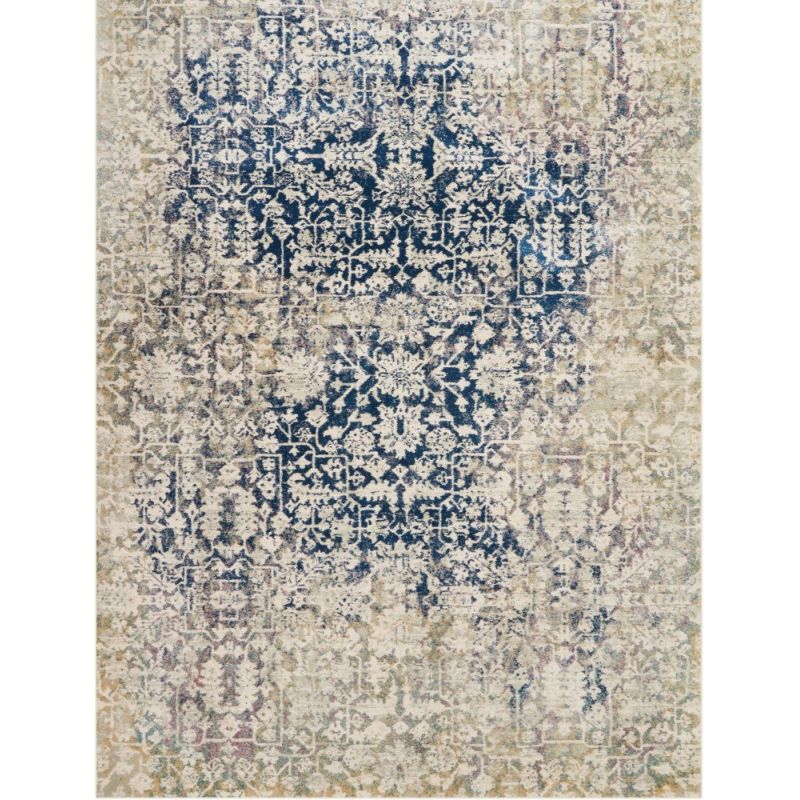 Nourison - Fusion FSS12 Blue and Ivory 9'6