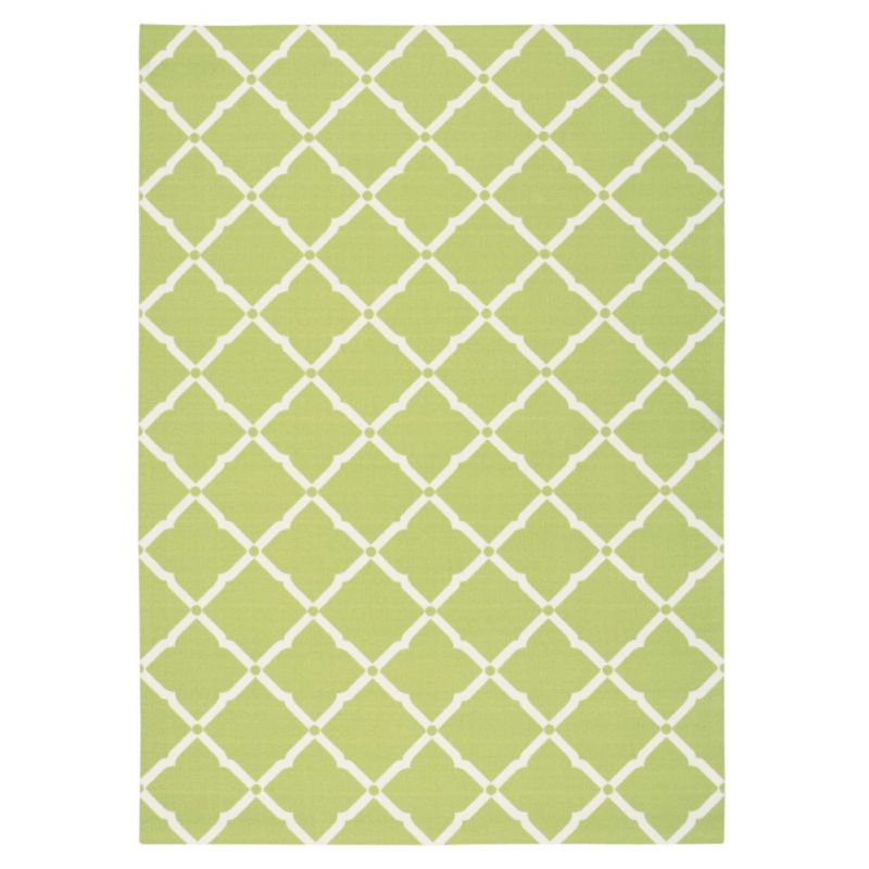 Nourison - Home & Garden RS091 Green 10'x13' Rug - RS091-99446208194_CLOSEOUT