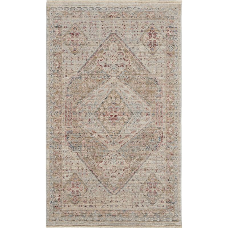 Nourison - Homestead 3'x5' Traditional Area Rug - HMS03-99446767639_CLOSEOUT