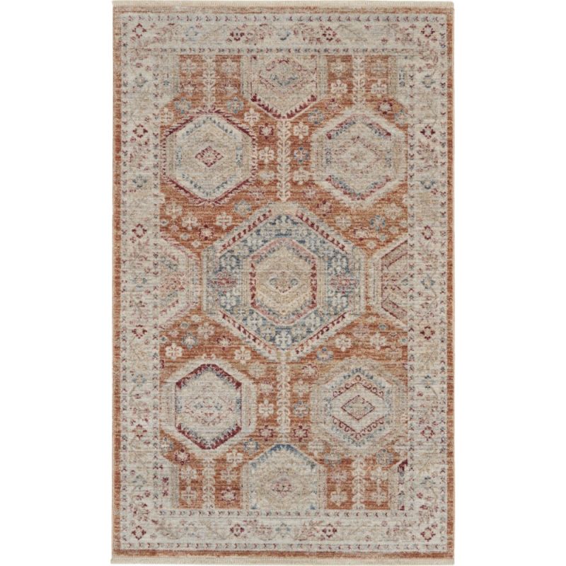 Nourison - Homestead 3'x5' Traditional Area Rug - HMS01-99446382139_CLOSEOUT