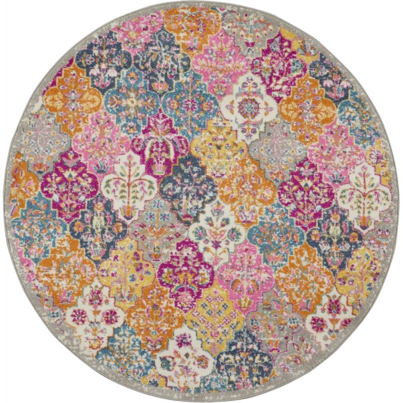 Nourison - Passion Bohemian Multi Colored 5'3