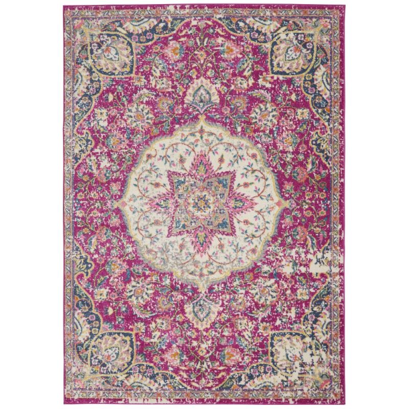 Nourison - Passion Bohemian Pink Colored 9' x 12' Area Rug - PSN22-99446717948_CLOSEOUT