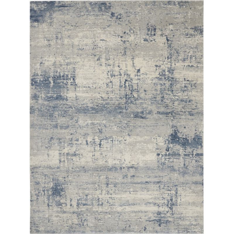 Nourison - Rustic Textures RUS10 Blue and Grey 7'10