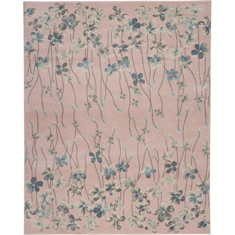 Nourison - Tranquil TRA04 Pink 8'x10' Large Rug - TRA04-99446484741