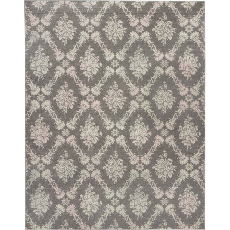 Nourison - Tranquil TRA09 Pink and Bone 8'x10' Large Rug - TRA09-99446399533_CLOSEOUT