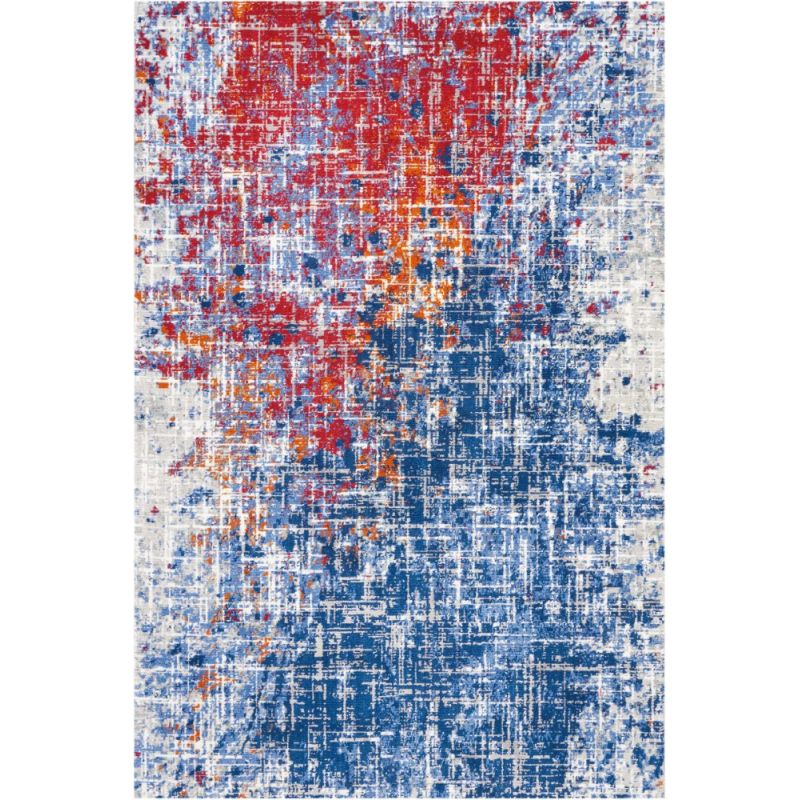 Nourison - Twilight TWI25 Red and Blue 5'6