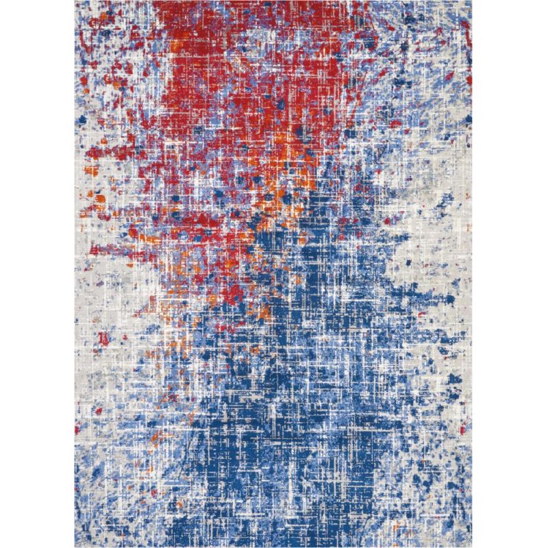 Nourison - Twilight TWI25 Red and Blue 8'6