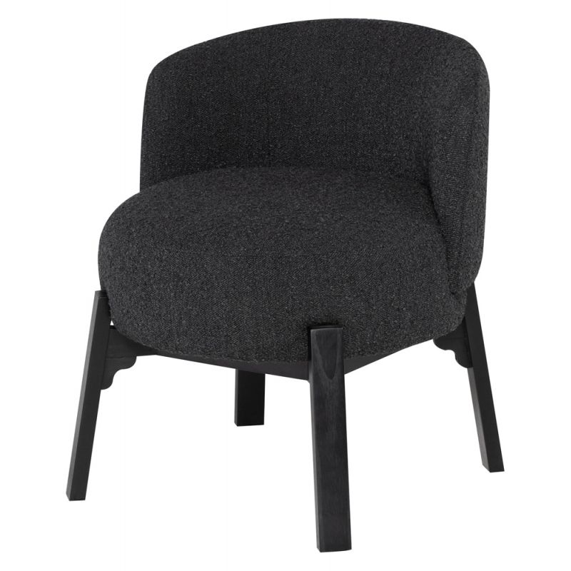 Nuevo - Adelaide Dining Chair Licorice Boucle - HGSN172