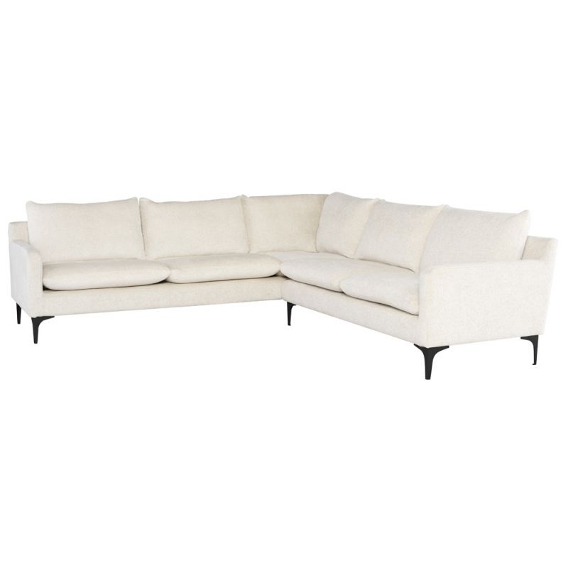 Nuevo - Anders Sectional Sofa Coconut - HGSC811