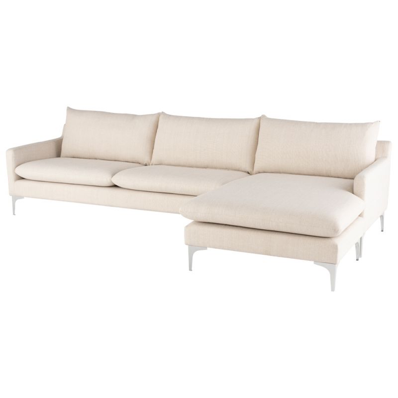 Nuevo - Anders Sectional Sofa Sand - HGSC249