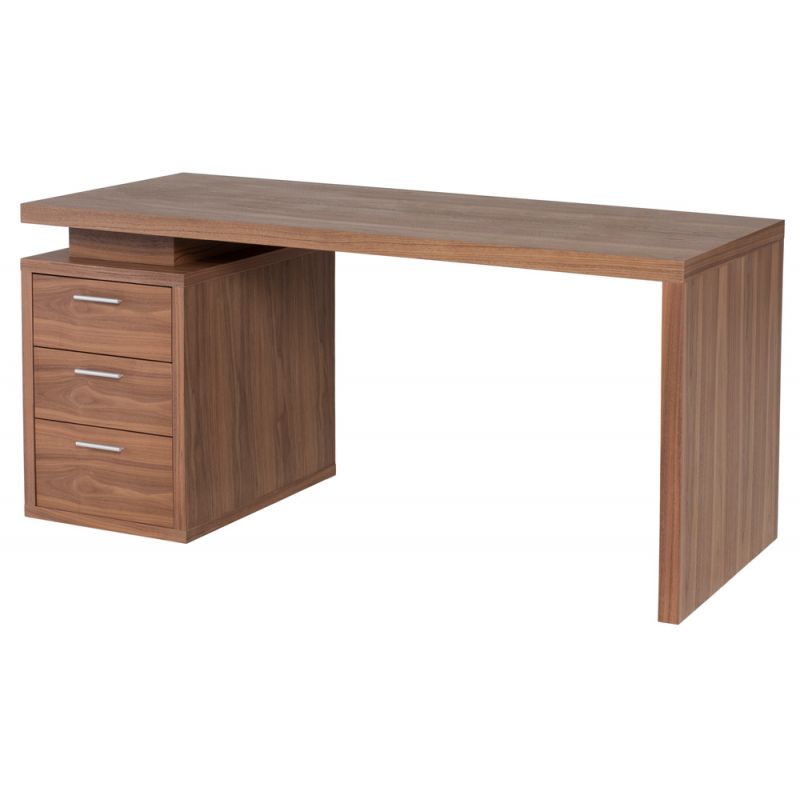 Nuevo - Benjamin Desk Table Walnut - HGSD126