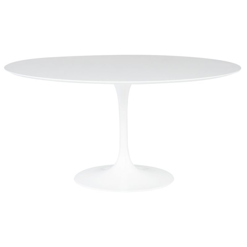 Nuevo - Cal Dining Table White - HGEM861