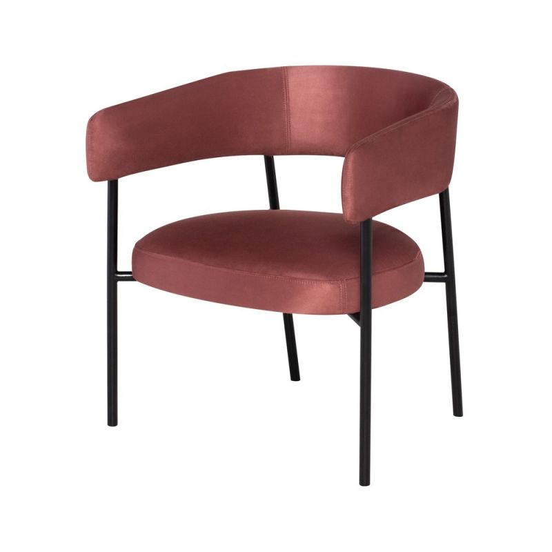 Nuevo - Cassia Occasional Chair Chianti Microsuede - HGSN454