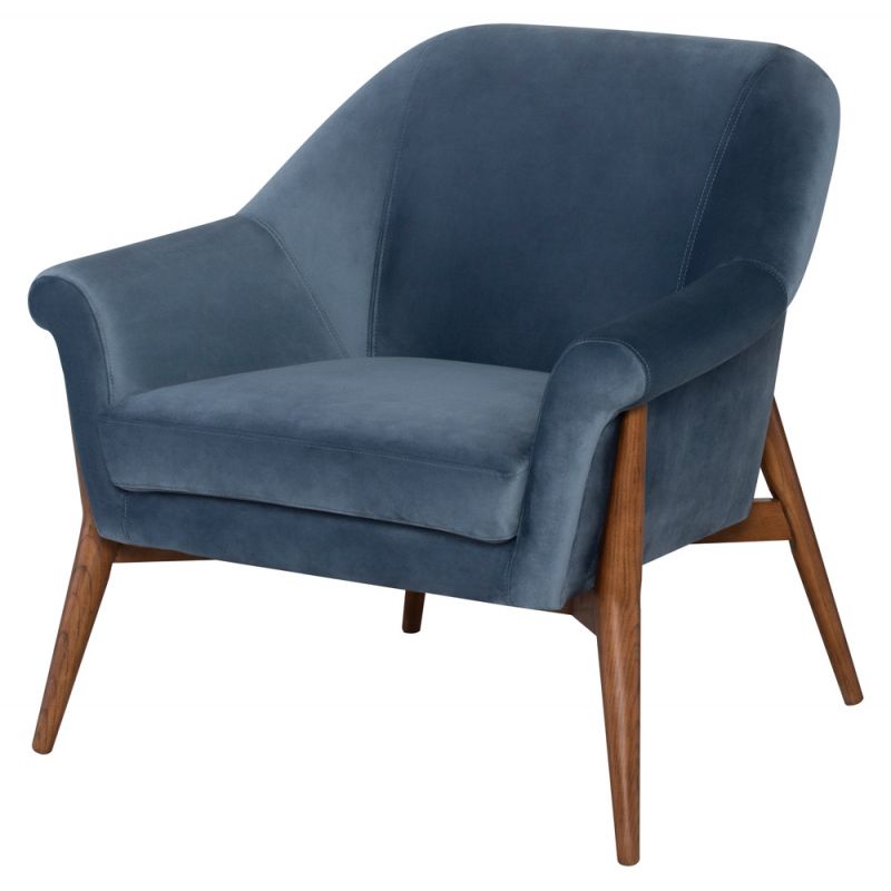 Nuevo - Charlize Occasional Chair Dusty Blue - HGSC181