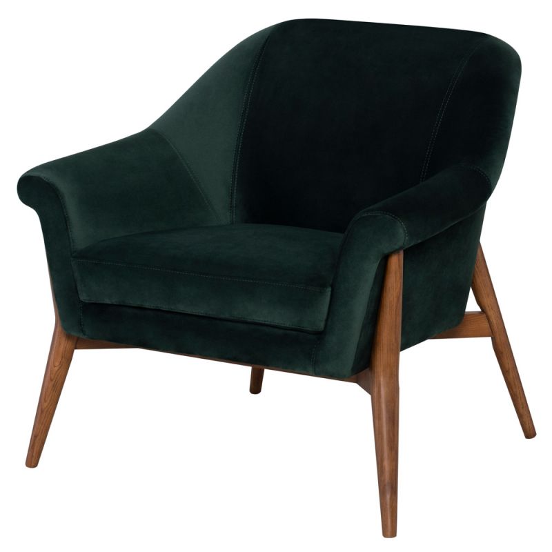 Nuevo - Charlize Occasional Chair Emerald Green - HGSC179