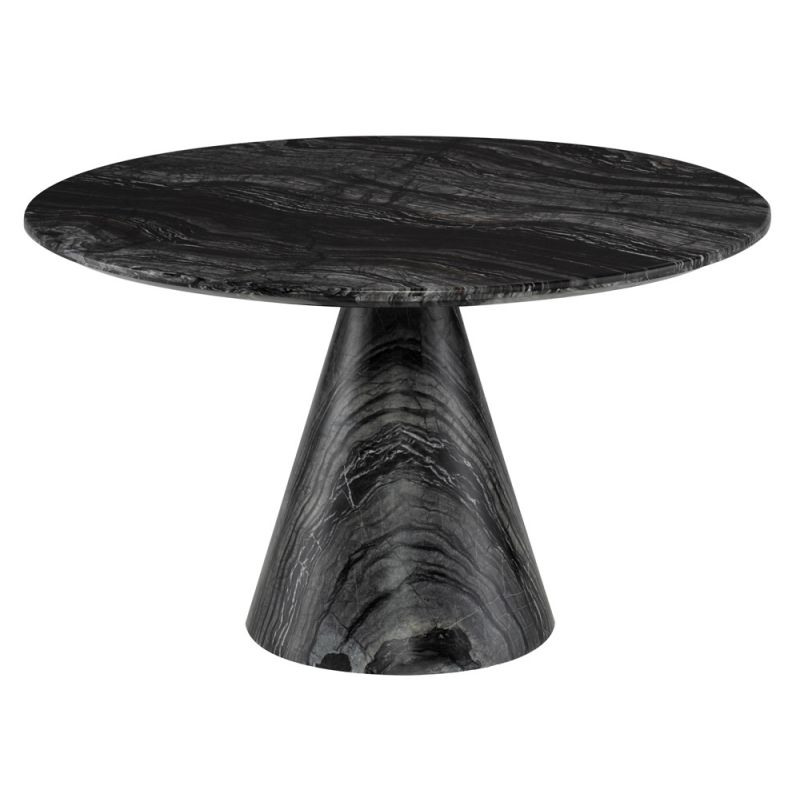 Nuevo - Claudio Coffee Table Black Wood Vein - HGNA589