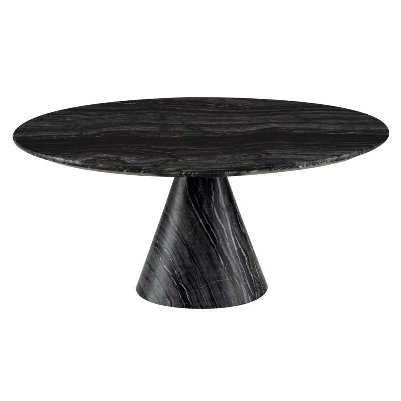 Nuevo - Claudio Coffee Table Black Wood Vein - HGNA592