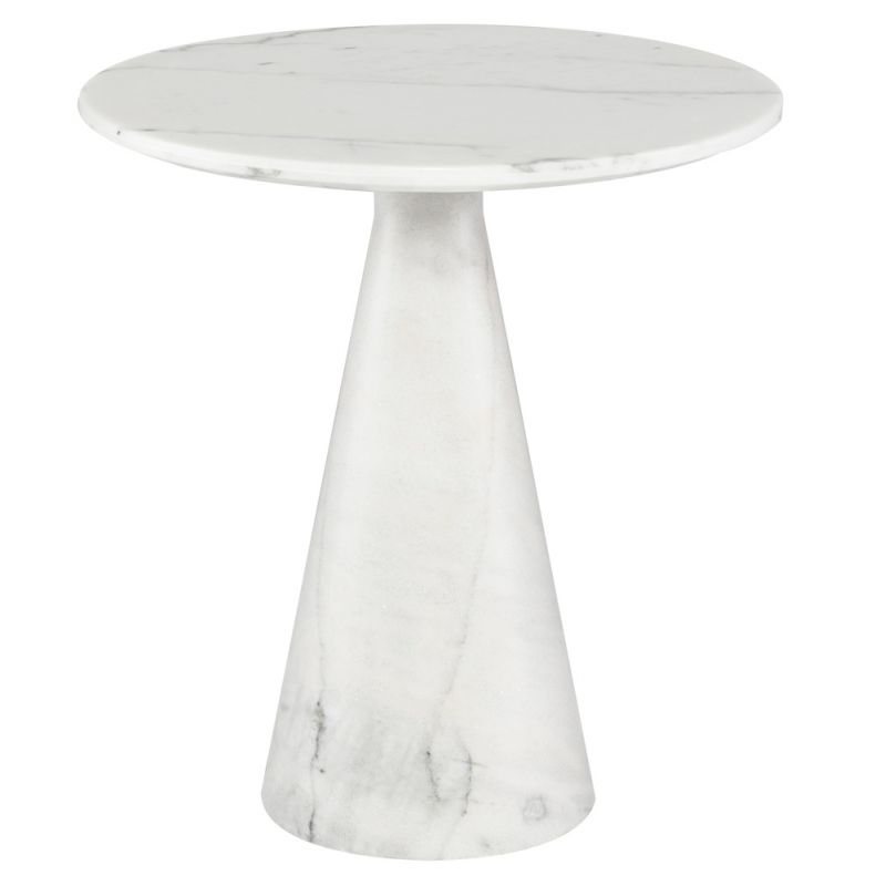 Nuevo - Claudio Side Table White - HGMM171