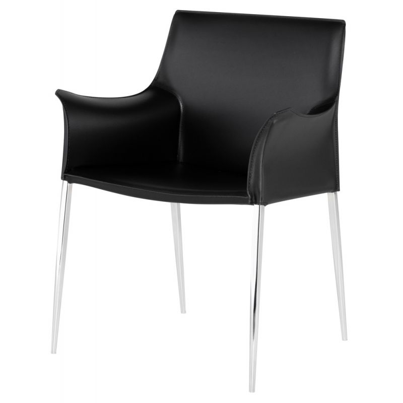 Nuevo - Colter Dining Chair Black - HGAR398