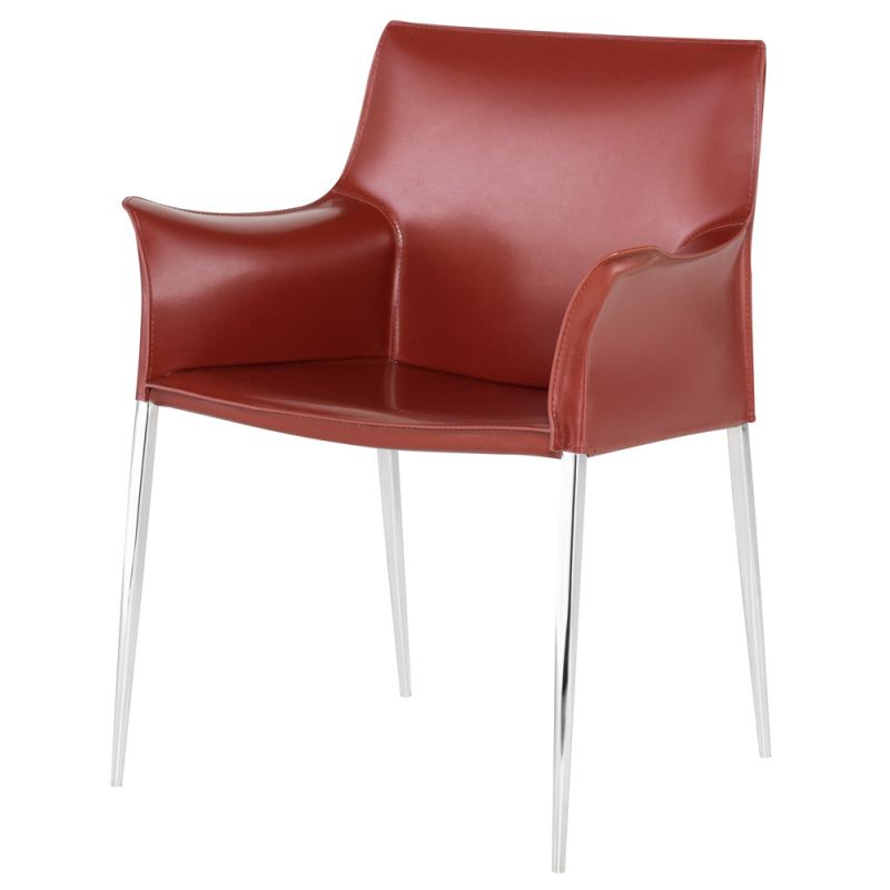 Nuevo - Colter Dining Chair Bordeaux - HGAR400